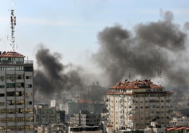 قصف غزة-ارشيفية